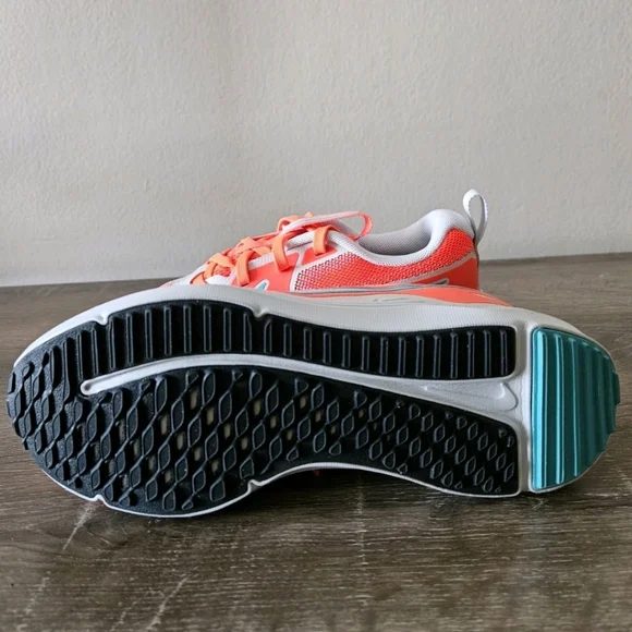 Nike Kids Coral Athletic Sneakers with Teal Accent - Picture 6 of 6